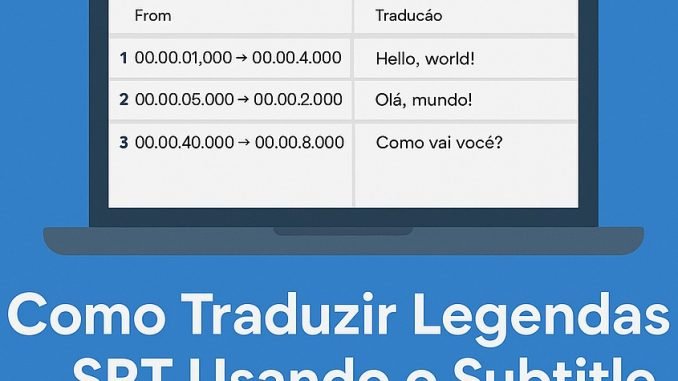 Como Traduzir Legendas SRT Google Online