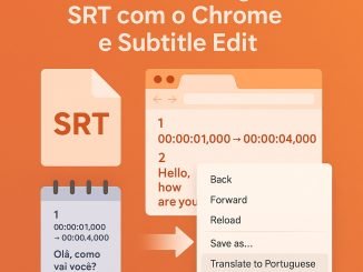 Traduzir Legenda Srt Chrome 2025