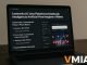 A Laptop With A Screen On