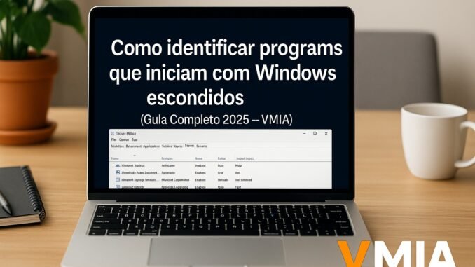 Programas que Iniciam com o Windows Escondidos