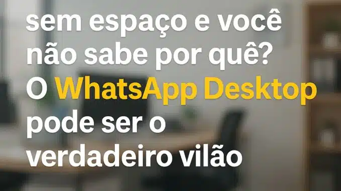 Seu PC está ficando sem espaço