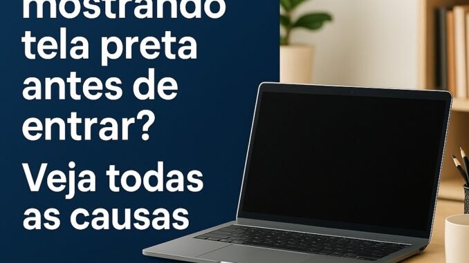 windows 11 tela preta
