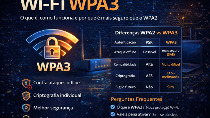 WPA3 no Wi-Fi