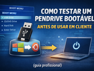Pendrive Bootável
