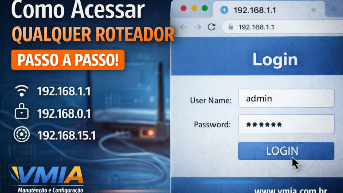 como acessar qualquer roteador