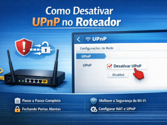 Desativar Upnp