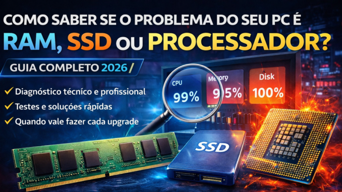 ssd ram processador