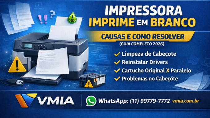 imprime em branco