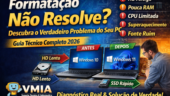 formatação nao resolve