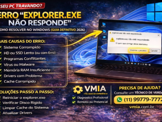 Explorer.exe Não Responde