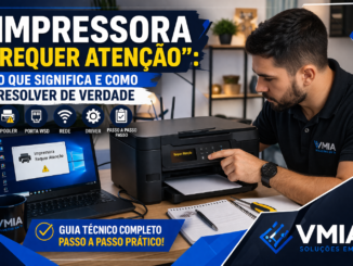 Impressora Requer Atenção