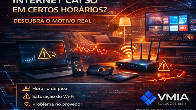 internet so cai em certos horarios