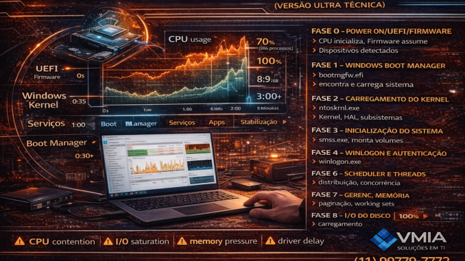 O que acontece nos primeiros minutos do Windows 11