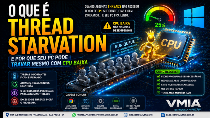 O que é Thread Starvation