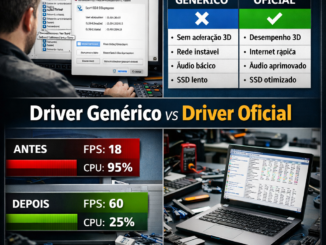 Driver Genérico Do Windows Vs Driver Oficial