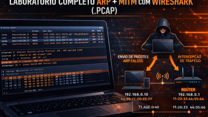 Arp e wireshark