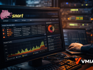 Tela De Monitoramento Do Snort Exibindo Análise De Tráfego De Rede, Alertas De Segurança E Detecção De Intrusões Em Tempo Real