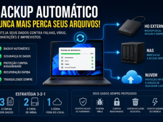 Backup Automático No Windows 11 Utilizando Hd Externo, Nas E Nuvem Para Proteger Arquivos Contra Vírus, Ransomware E Perda De Dados.