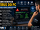 Técnico Removendo Vírus De Computador Com Análise Digital De Segurança Na Tela