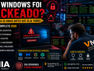 Técnico Da Vmia Analisando Conexões Suspeitas, Malware E Possível Invasão Hacker No Windows 11 Utilizando Ferramentas De Segurança Digital.