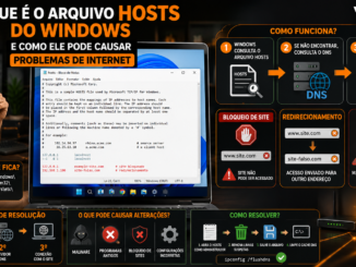 Técnico Analisando O Arquivo Hosts Do Windows Enquanto Investiga Problemas De Acesso A Sites E Resolução Dns.