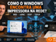 Computador Com Windows Detectando Automaticamente Uma Impressora Wi-Fi Na Rede Utilizando Protocolos Wsd, Mdns E Ssdp.