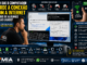 Técnico Da Vmia Diagnosticando Computador Que Perde A Conexão Com A Internet Após Algumas Horas Ligado, Mostrando Testes De Dns, Dhcp, Ipv6, Ping Contínuo E Configurações De Rede Do Windows.