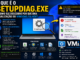 Infográfico Explicando A Ferramenta Setupdiag.exe Da Microsoft, Utilizada Para Analisar Logs Do Windows Update E Identificar Causas De Falhas Em Atualizações Do Windows 10 E Windows 11.