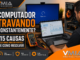 Técnico Realizando Diagnóstico Em Notebook E Computador Com Travamentos Constantes No Windows Durante Manutenção De Desempenho.