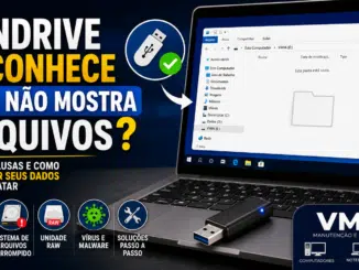 Pendrive Conectado Ao Computador Sendo Reconhecido Pelo Windows, Mas Sem Exibir Os Arquivos Armazenados.