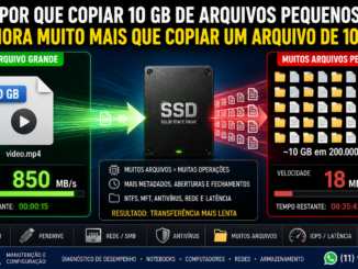 Arquivos Pequenos Demoram Mais Para Copiar No Windows Mesmo Usando Ssd Rápido