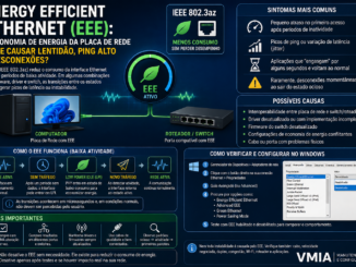 Energy Efficient Ethernet Eee No Windows Mostrando Low Power Idle, Ping Alto E Possíveis Problemas De Latência Na Rede Ethernet