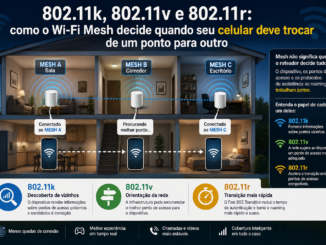 802.11K, 802.11V E 802.11R Explicando Como Funciona O Roaming Entre Pontos De Uma Rede Wi-Fi Mesh