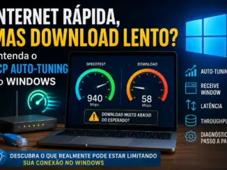 Tcp Auto-Tuning Do Windows Mostrando Internet Rápida No Speedtest E Download Lento