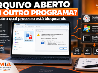Arquivo Aberto Em Outro Programa No Windows 11 Mostrando Como Descobrir Qual Processo Está Bloqueando O Arquivo