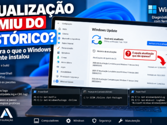 Atualização Do Windows 11 Não Aparece No Histórico Do Windows Update
