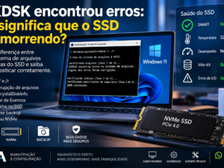 Chkdsk Encontrou Erros No Windows 11 Durante Diagnóstico Da Saúde De Um Ssd Nvme