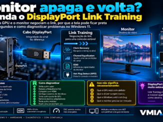 Displayport Link Training Mostrando Gpu, Cabo Displayport E Monitor Que Apaga Por Alguns Segundos E Volta No Windows 11