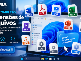 Guia Completo De Extensões De Arquivos No Windows 11 Com Exemplos De Pdf, Docx, Jpg, Xlsx, Zip, Mp4, Mp3, Exe, Dll, Iso E Rar.