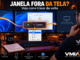 Janela Fora Da Tela No Windows 11 Mostrando Como Recuperar O Programa Com Alt + Espaço E A Opção Mover