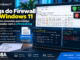 Logs Do Firewall Do Windows 11 Mostrando Pfirewall.log, Conexões Drop E Allow E Análise Com Powershell.