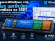 Partições Do Windows 11 Mostrando Efi, Msr, Windows C, Recovery E Oem Em Um Ssd