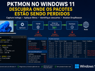 Pktmon No Windows 11 Mostrando Captura, Filtros E Diagnóstico De Perda De Pacotes Na Rede