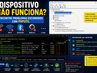 Pnputil No Windows 11 Mostrando Dispositivos Problemáticos Com Instance Id, Status E Problem Code