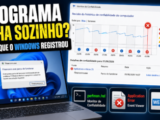 Programa Fecha Sozinho No Windows 11 Com Diagnóstico Pelo Monitor De Confiabilidade