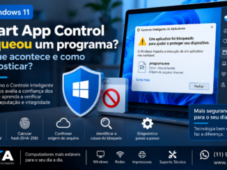 Smart App Control Bloqueando Um Programa No Windows 11 Com Diagnóstico De Assinatura Digital E Integridade Do Arquivo