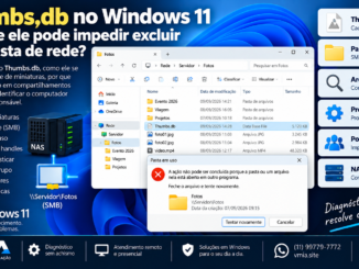 Thumbs.db No Windows 11 Impedindo Excluir Uma Pasta De Rede Por Arquivo Em Uso