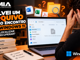 Usuário Procura Arquivo Desaparecido No Windows 11, Com Explorador De Arquivos, Documentos Word, Excel, Pdf E Onedrive.