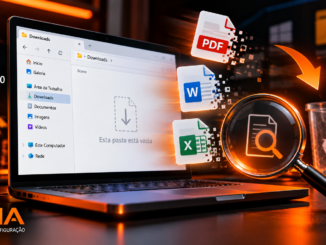 Pasta Downloads Do Windows 11 Com Arquivos Desaparecidos E Ferramentas De Diagnóstico Para Localizar Documentos Perdidos.