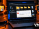 Arquivos De Outro Hd Com Acesso Negado No Windows 11, Mostrando Notebook, Hd Externo, Pasta Com Cadeado E Alerta De Permissões Ntfs.